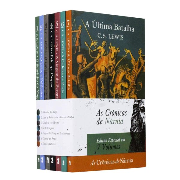 Box 07 Livros | Coleção Completa As Crônicas de Nárnia - C. S. Lewis