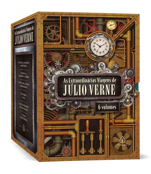 As extraordinárias viagens de Júlio Verne - Box com 6 títulos - Image 3